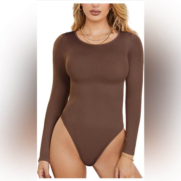 Women👱🏽‍♀️TummyControl Long Sleeve Seamless Compression Body Shaper Sz 3XL/4XL - Picture 9 of 9